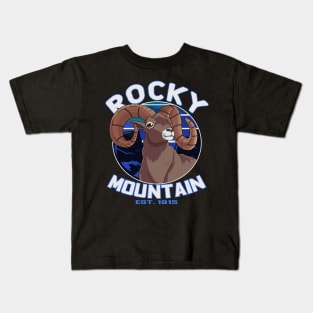 Rocky Mountain National Park Bighorn Sheep Kids T-Shirt